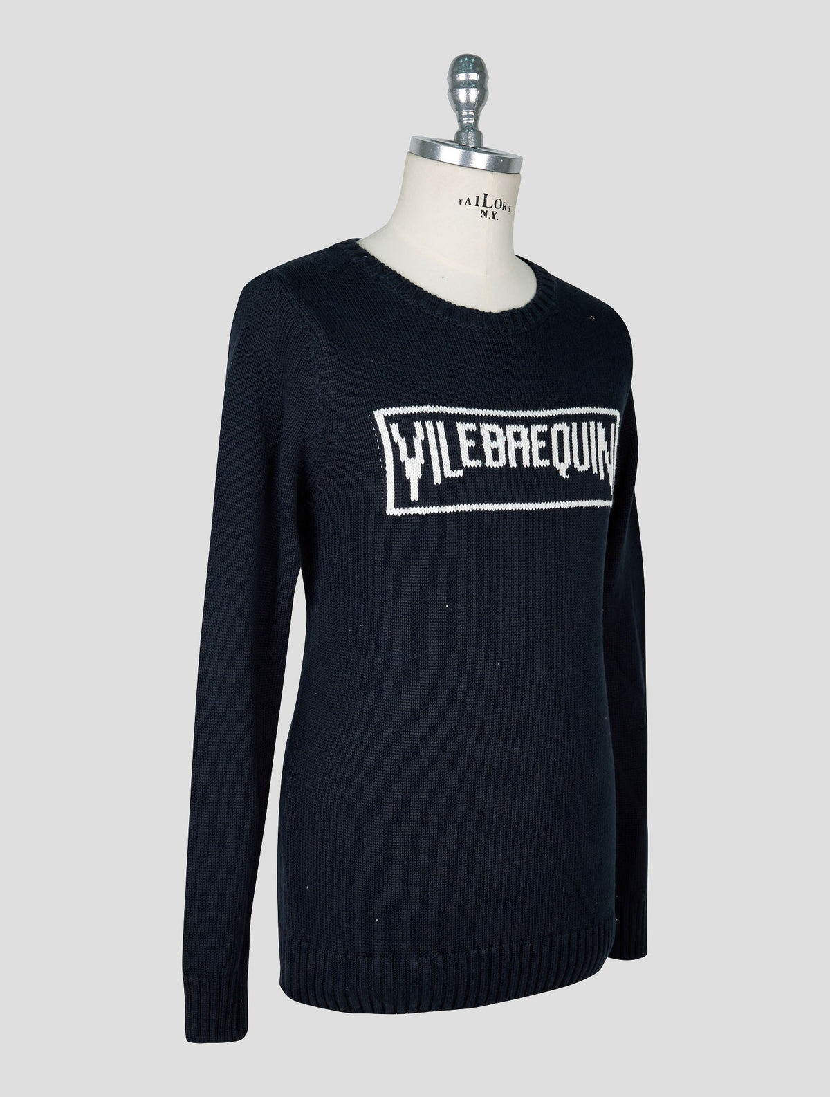Vilebrequin Dark Blue Cotton Cashmere Sweater Crewneck 2