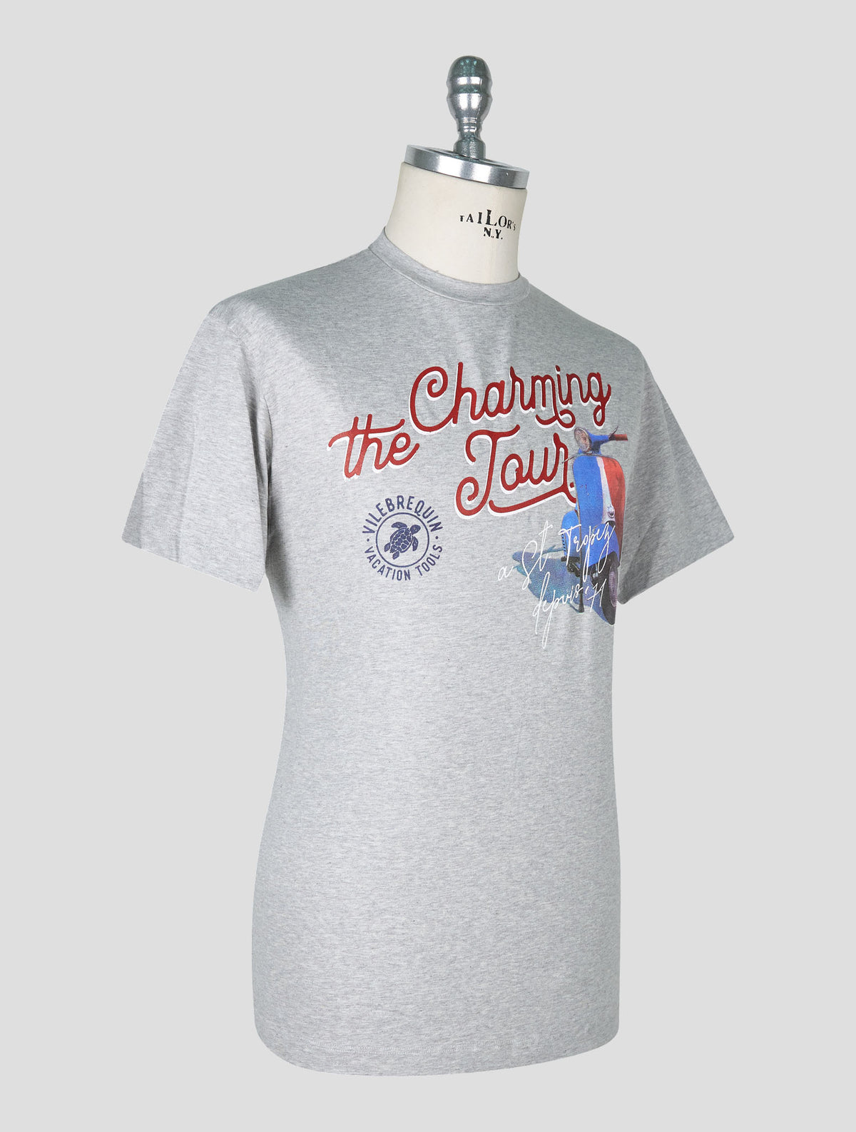 Vilebrequin Gray Cotton T-Shirt 2