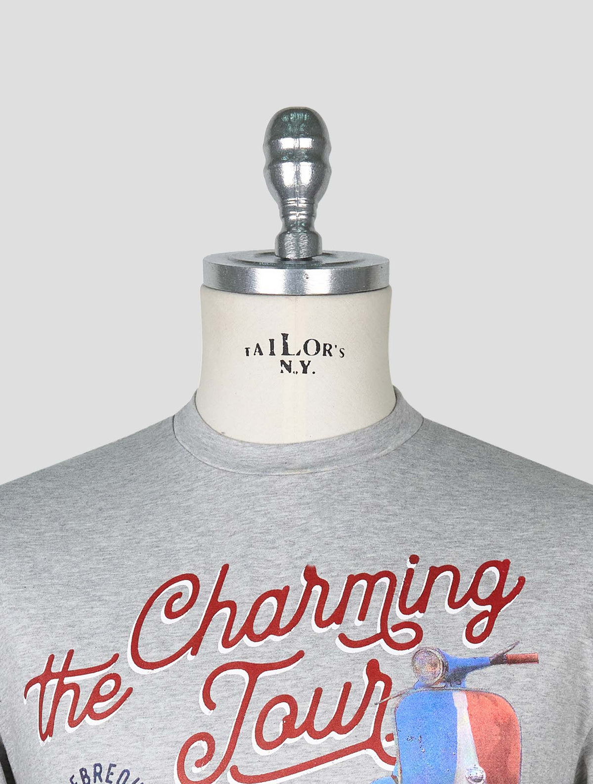 Vilebrequin Gray Cotton T-Shirt 4