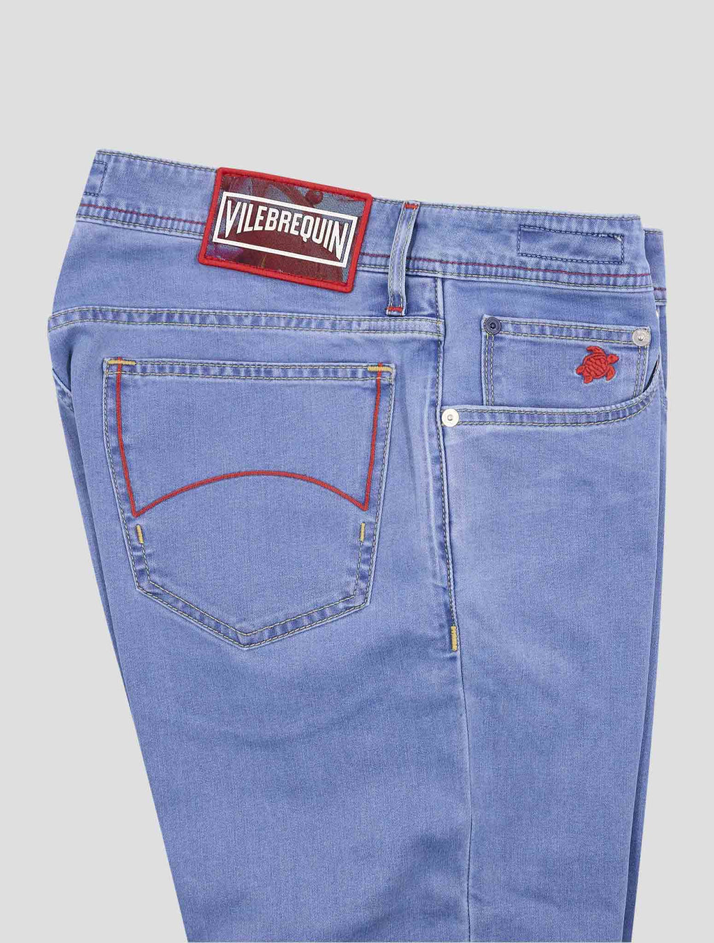 Vilebrequin Blue Cotton Pl Ea Jeans 3
