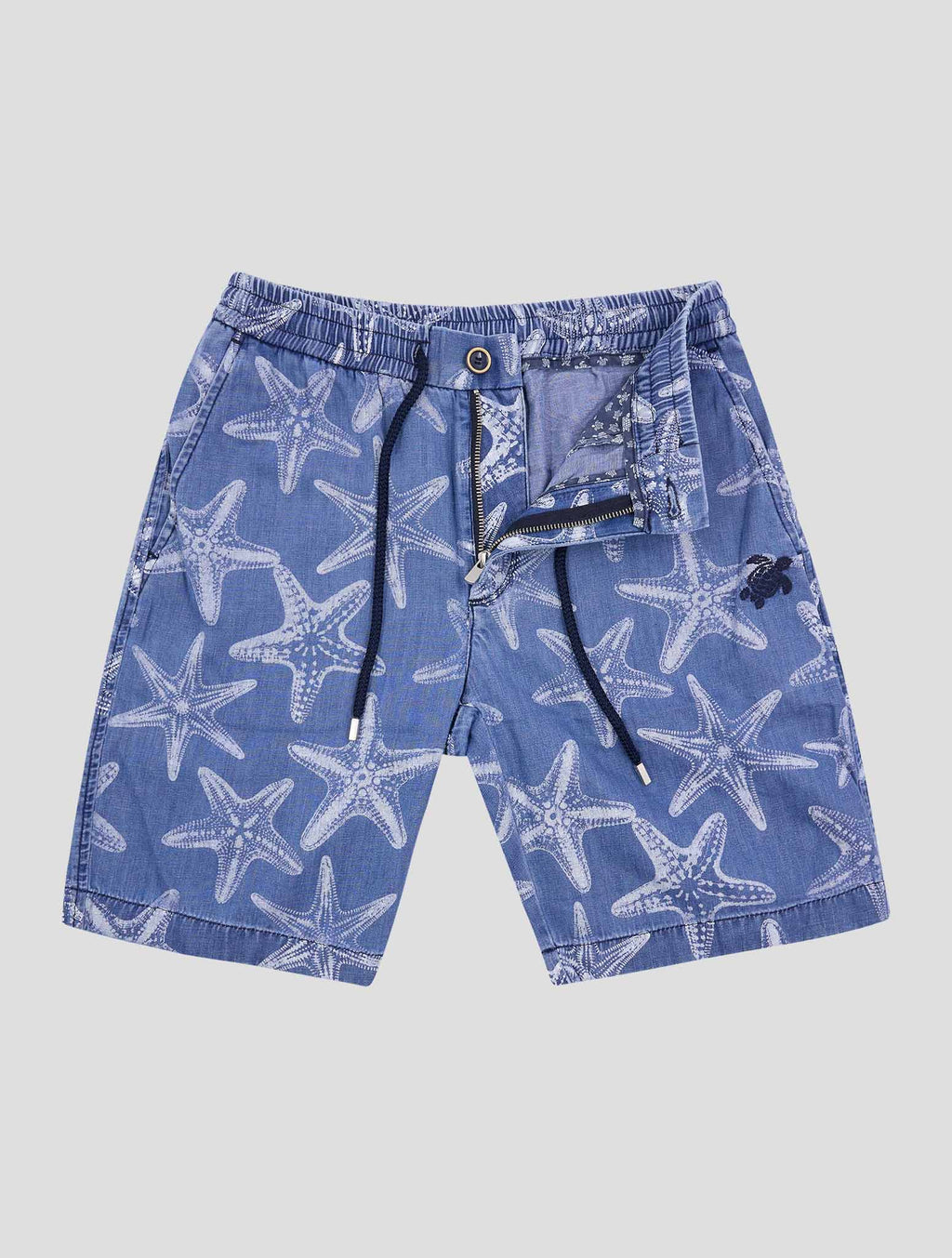 Vilebrequin Light Blue Cotton Short Pants 2