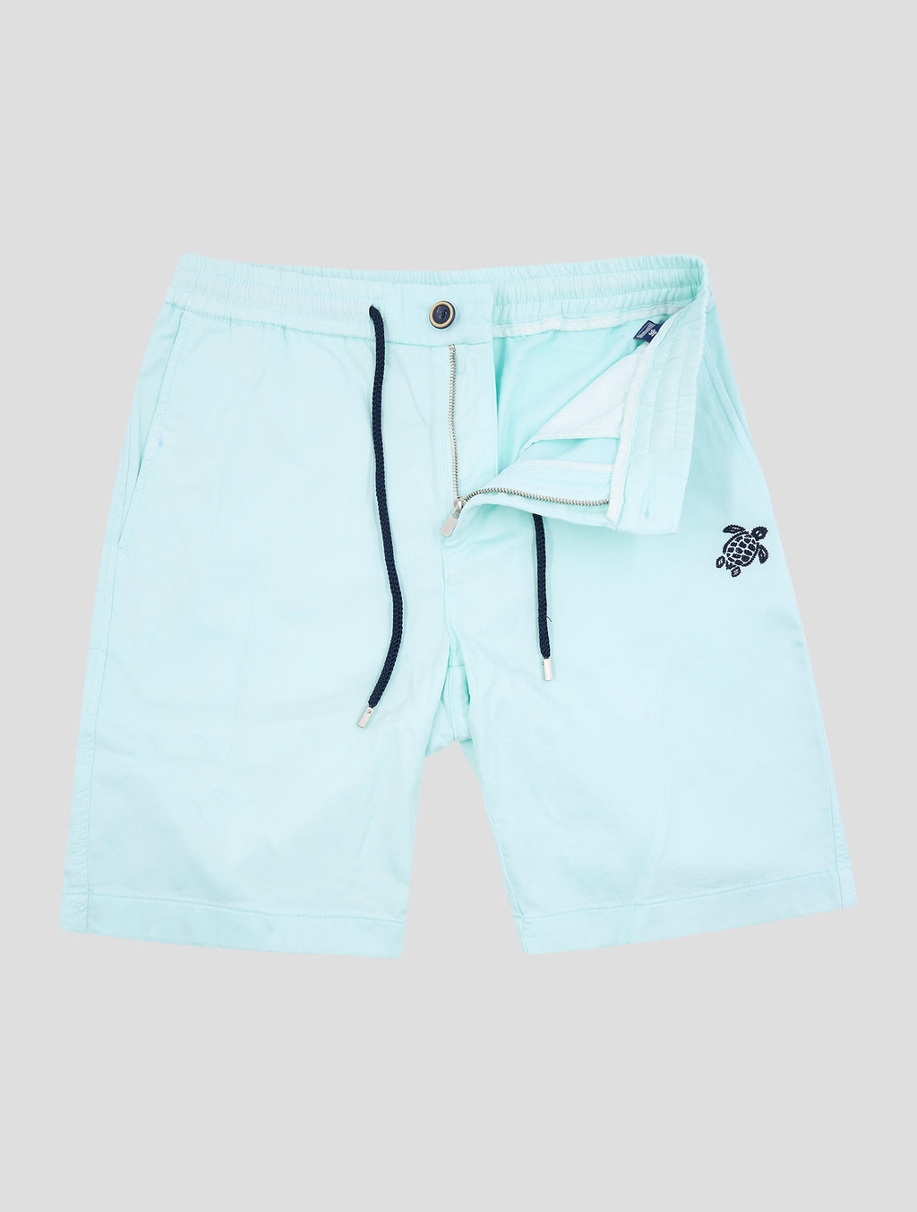 Vilebrequin Light Green Cotton Ea Short Pants 2