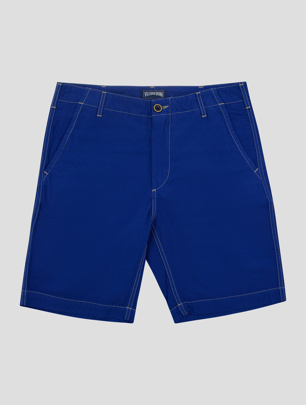 Vilebrequin Blue Cotton Ea Short Pants 1