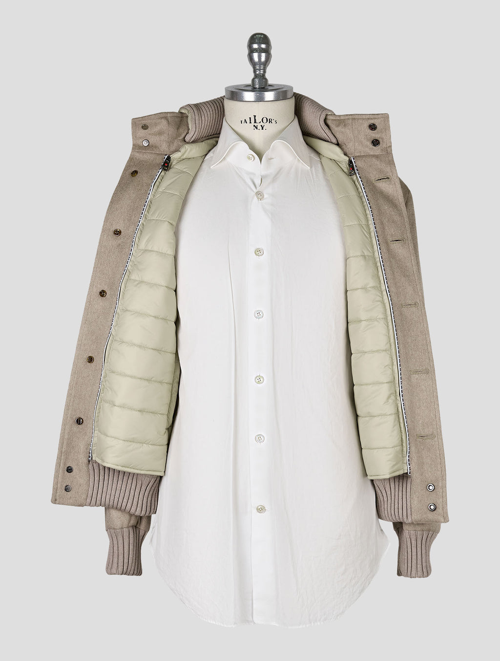 Kired Beige Cashmere Coat 5