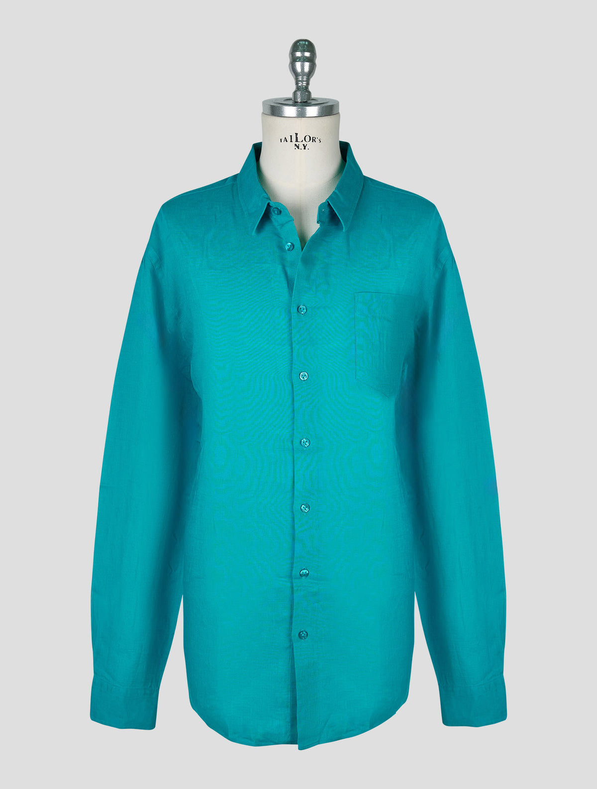 Vilebrequin Light Green Linen Shirt 1