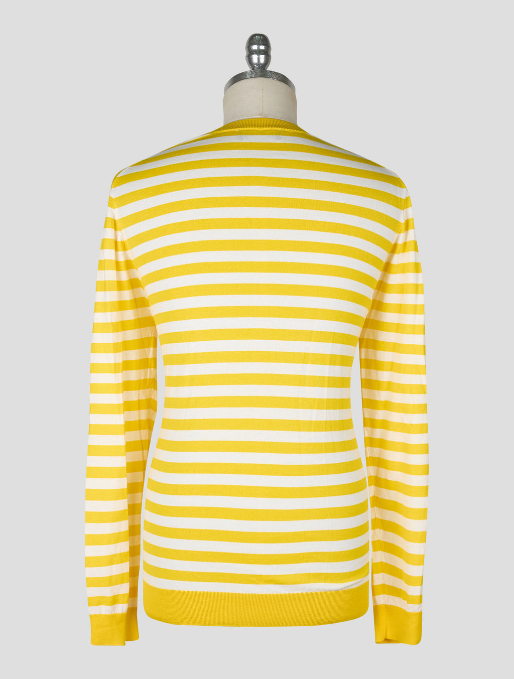 Vilebrequin Yellow White Cotton Sweater Crewneck 3