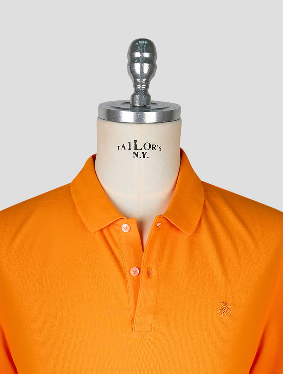 Vilebrequin Orange Cotton Polo 4