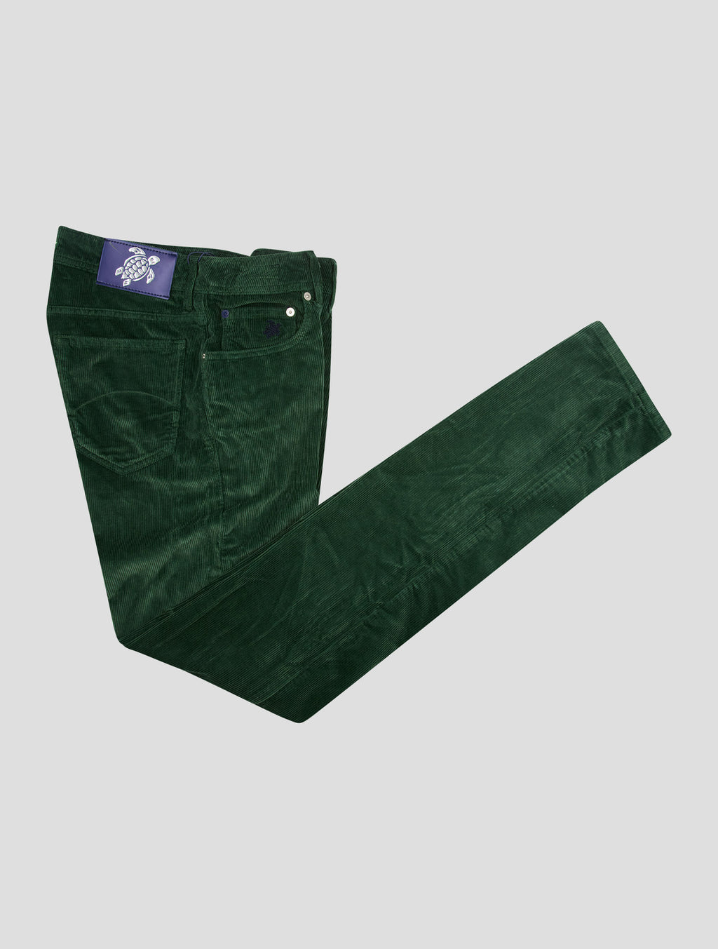 Vilebrequin Green Cotton Modal Ea Velvet Jeans 1