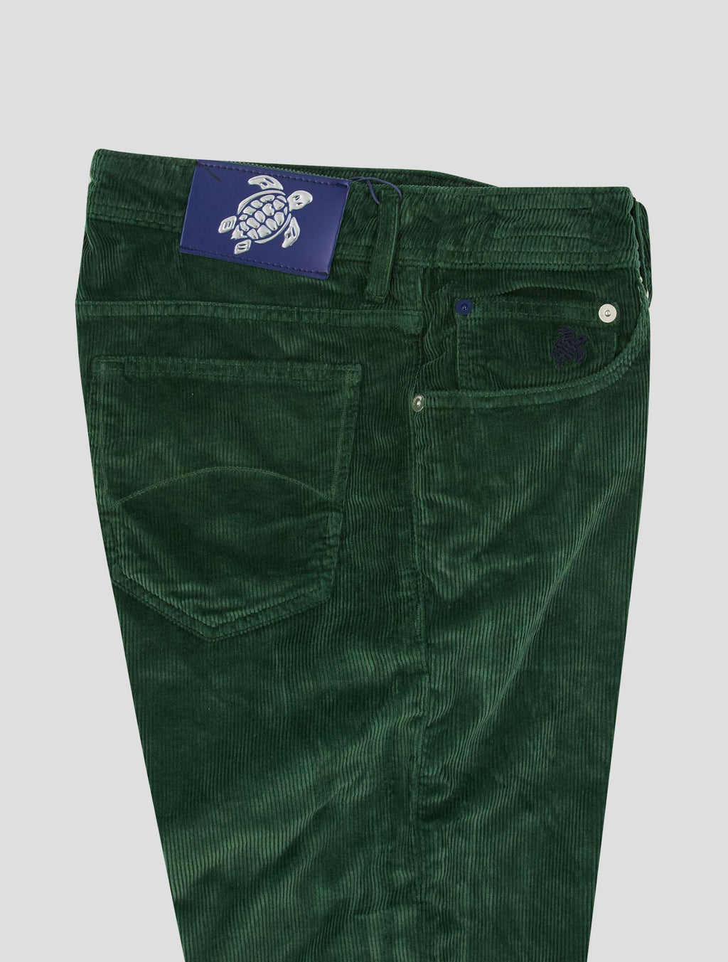 Vilebrequin Green Cotton Modal Ea Velvet Jeans 3