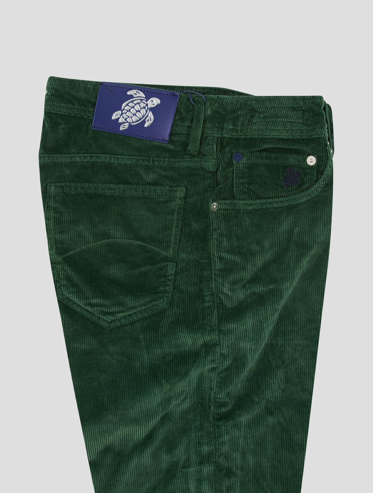 Vilebrequin Green Cotton Modal Ea Velvet Jeans 3