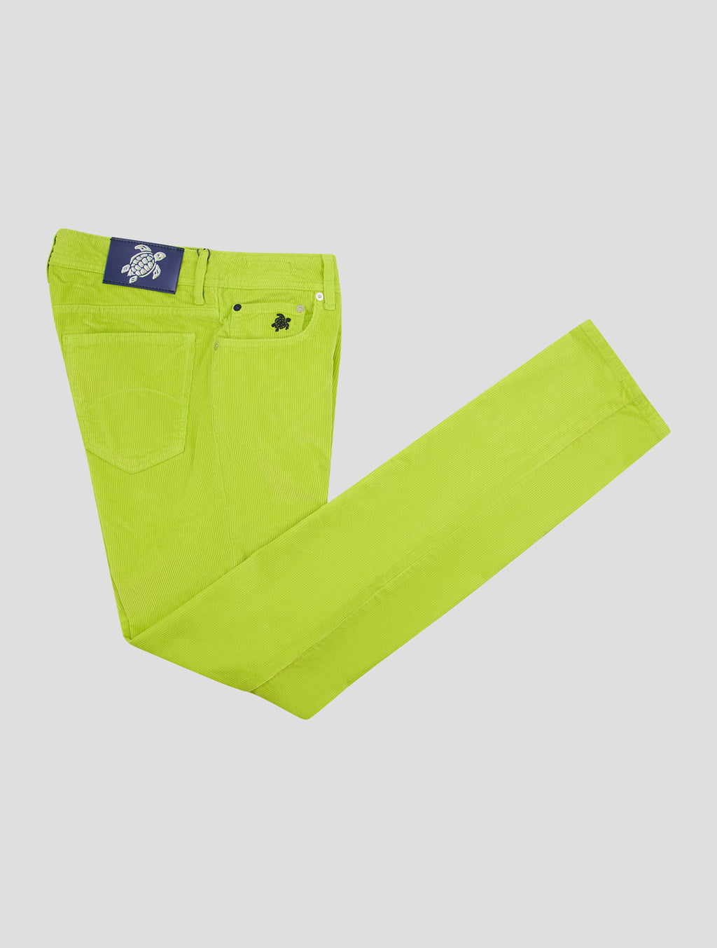 Vilebrequin Light Green Cotton Modal Ea Velvet Jeans 1