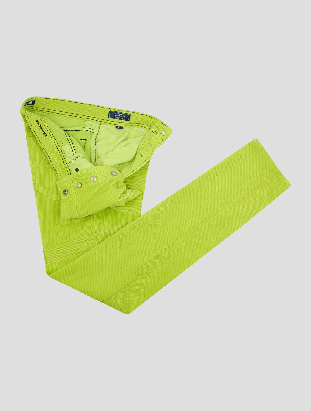 Vilebrequin Light Green Cotton Modal Ea Velvet Jeans 2
