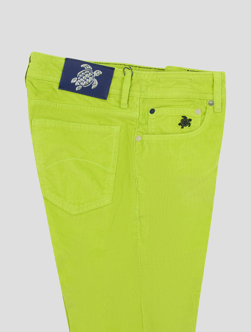 Vilebrequin Light Green Cotton Modal Ea Velvet Jeans 3
