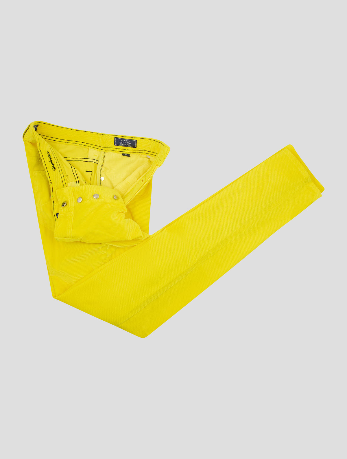Vilebrequin Yellow Cotton Modal Ea Velvet Jeans 2