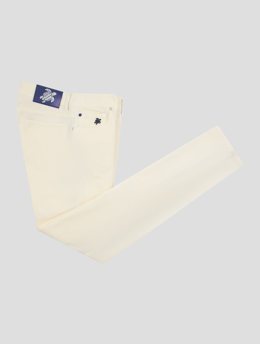 Vilebrequin White Cotton Modal Ea Velvet Jeans 1