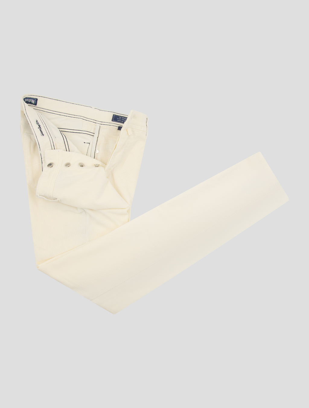 Vilebrequin White Cotton Modal Ea Velvet Jeans 2
