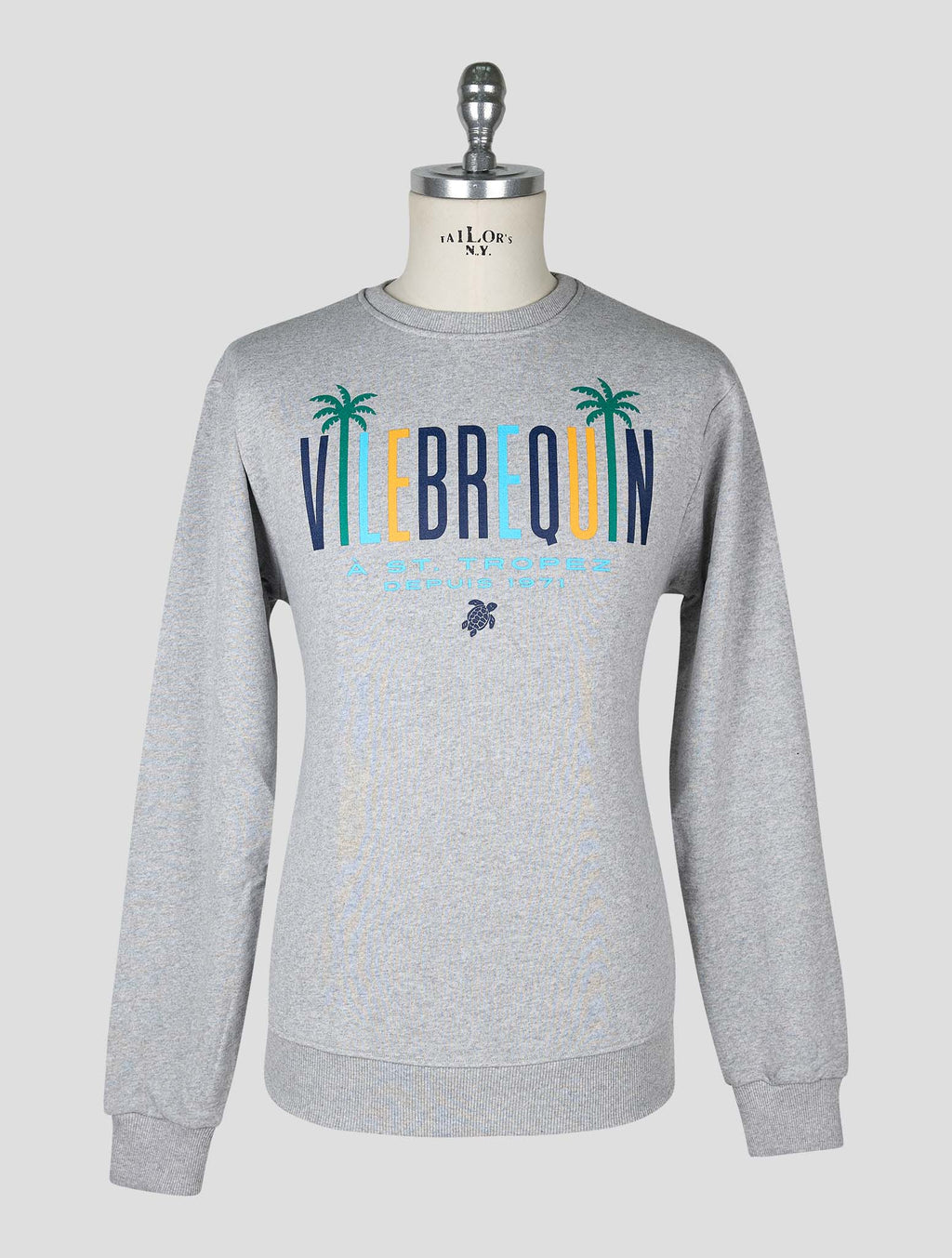 Vilebrequin Gray Cotton Sweater Crewneck 1