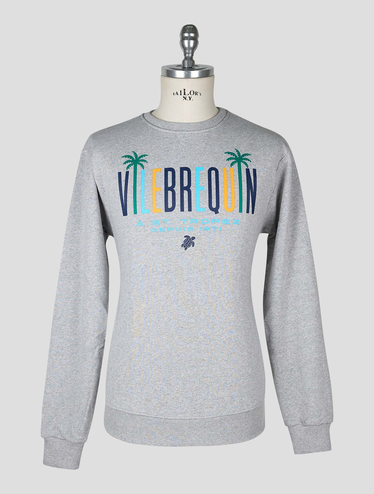 Vilebrequin Gray Cotton Sweater Crewneck 1