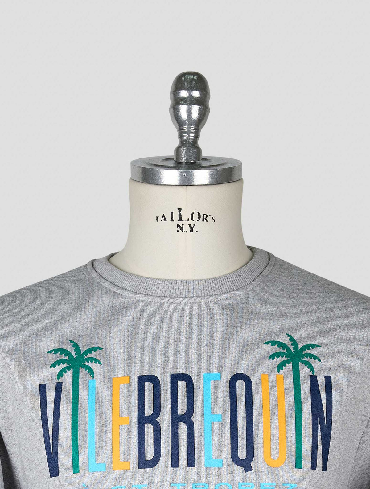 Vilebrequin Gray Cotton Sweater Crewneck 4
