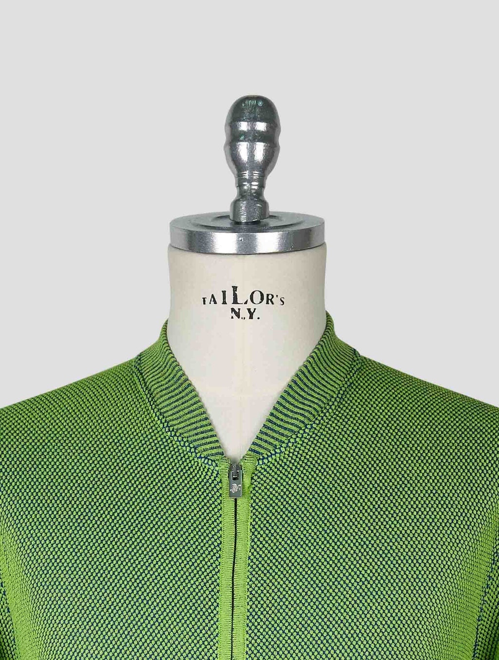 Vilebrequin Green Blue Cotton Sweater Full Zip 4