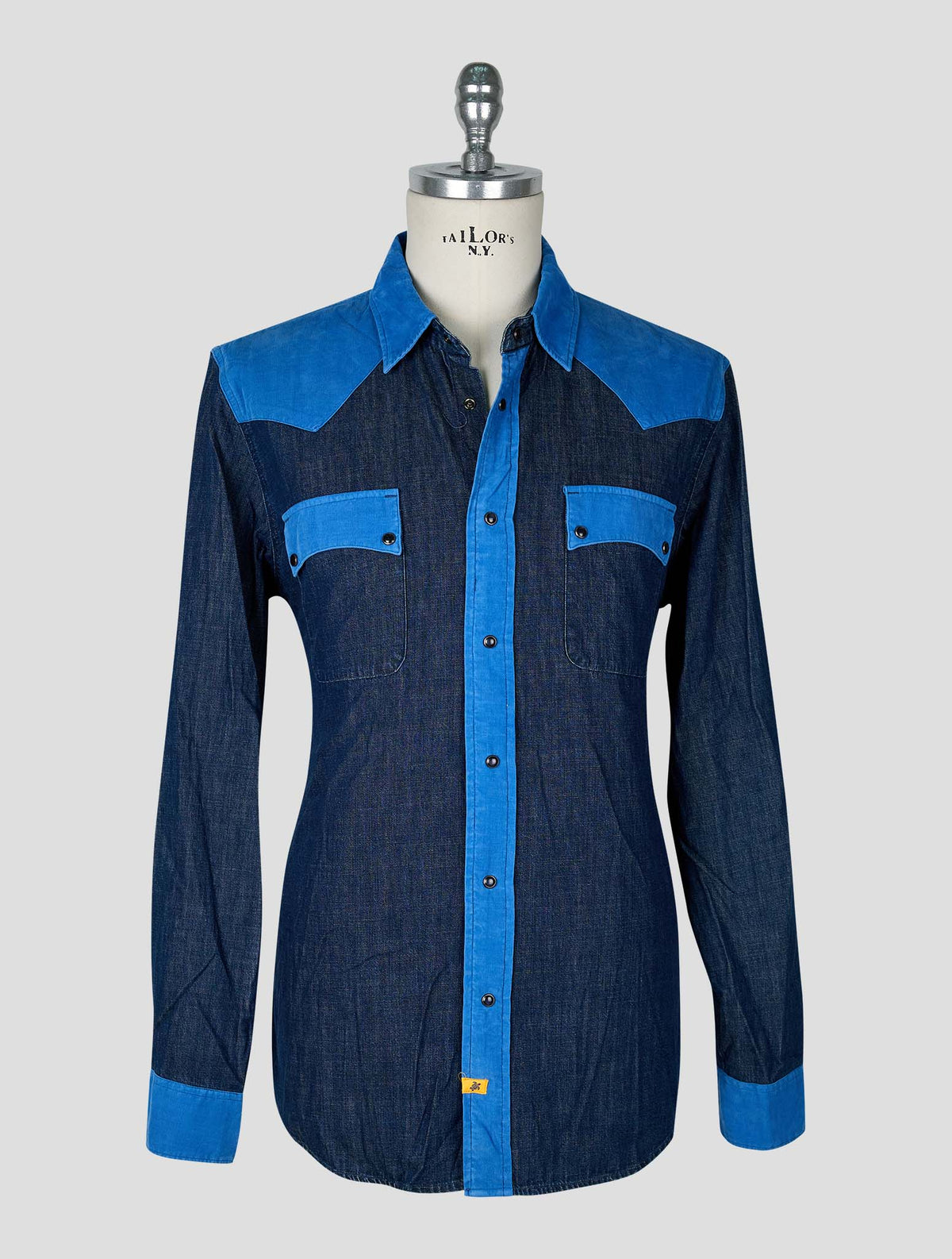 Vilebrequin Dark Blue Blue Cotton Shirt 1