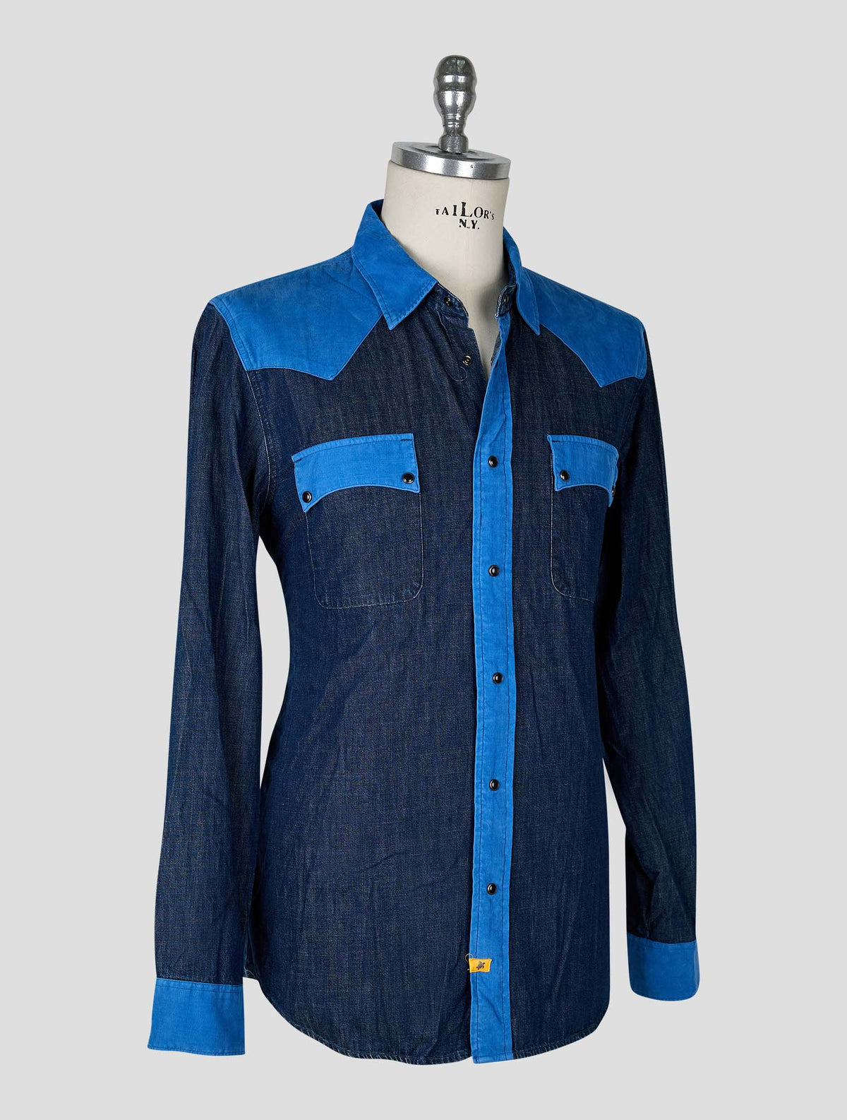 Vilebrequin Dark Blue Blue Cotton Shirt 2
