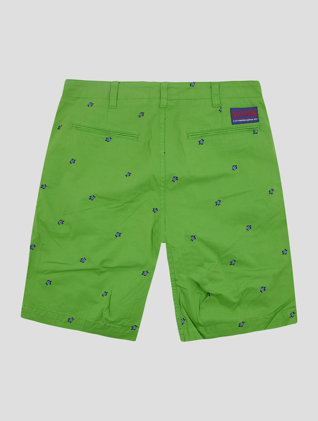 Vilebrequin Green Cotton Ea Short Pants 3