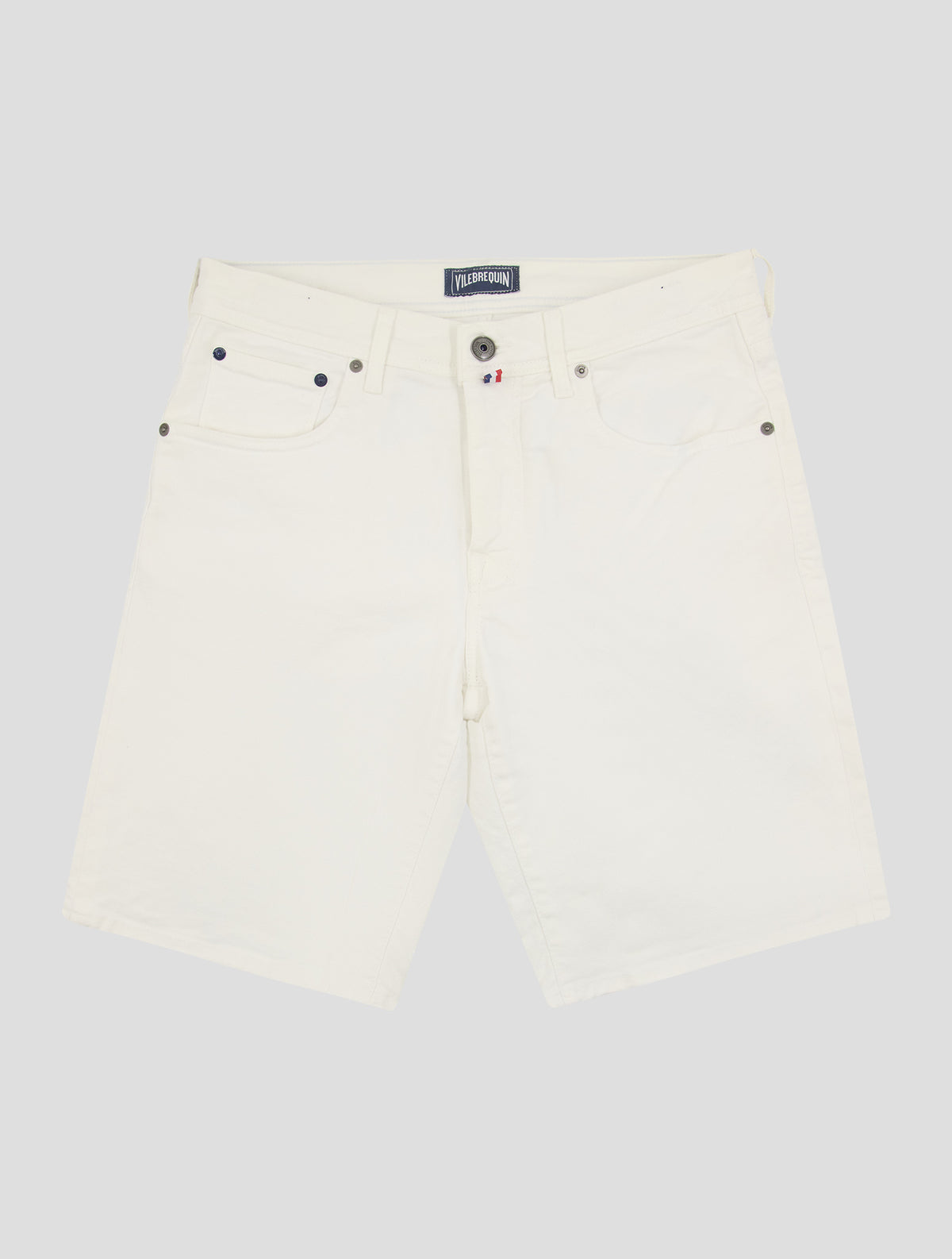 Vilebrequin White Cotton Ea Short Pants 1