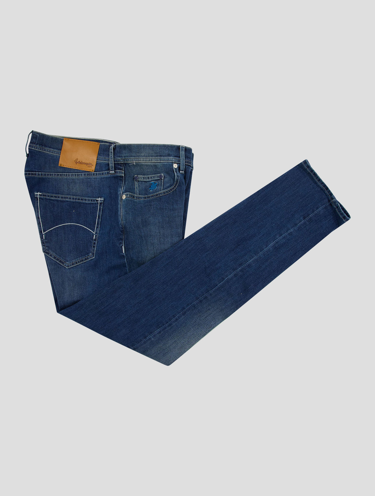 Vilebrequin Dark Blue Cotton Ea Jeans 1