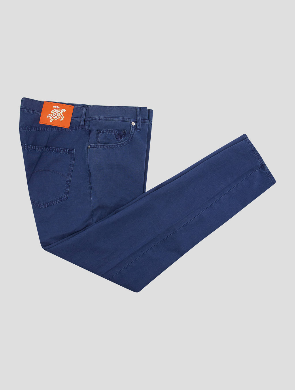 Vilebrequin Blue Cotton Linen Ea Jeans 1