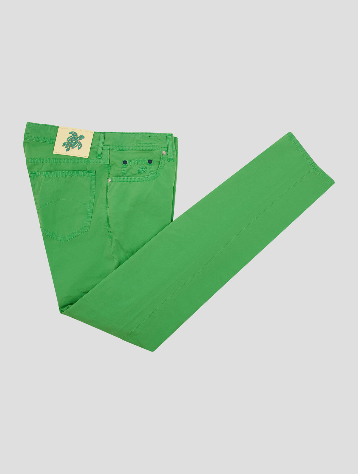 Vilebrequin Green Cotton Ea Jeans 1