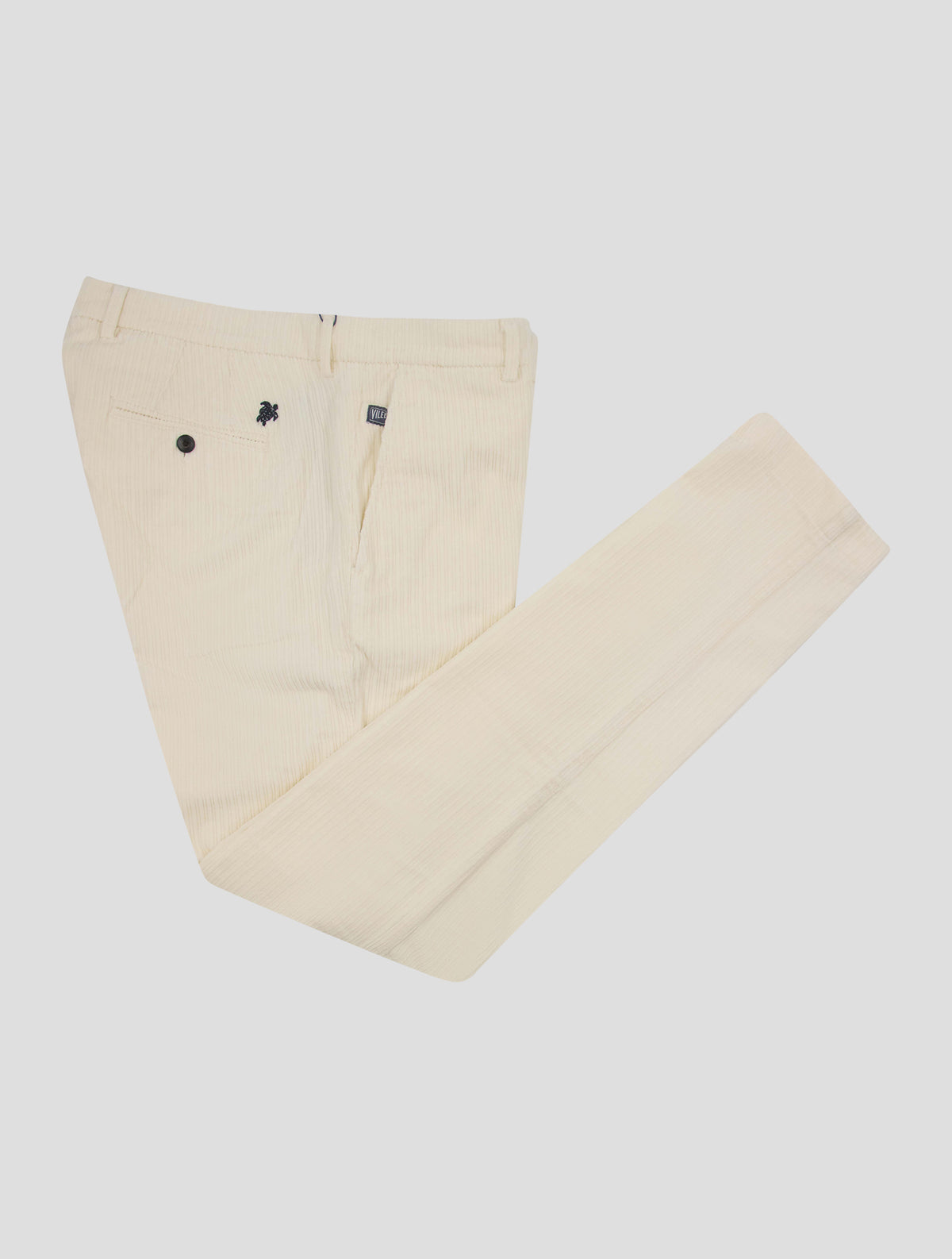 Vilebrequin White Cotton Ea Velvet Pants 1