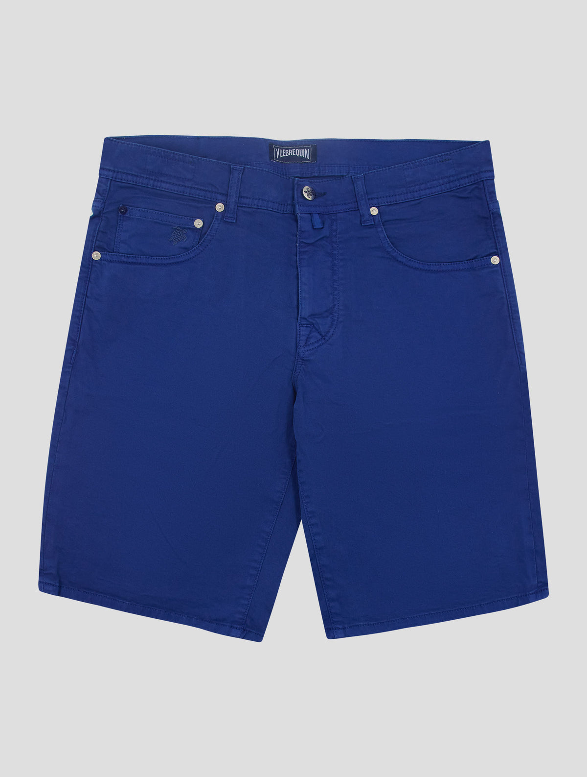 Vilebrequin Blue Cotton Ea Short Pants 1