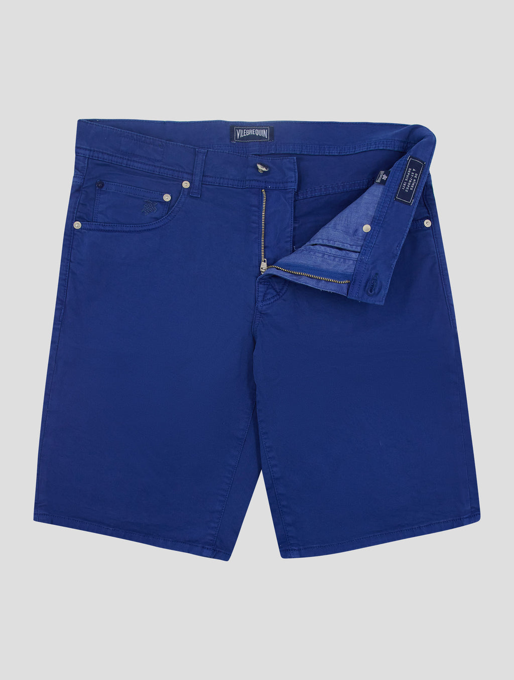 Vilebrequin Blue Cotton Ea Short Pants 2