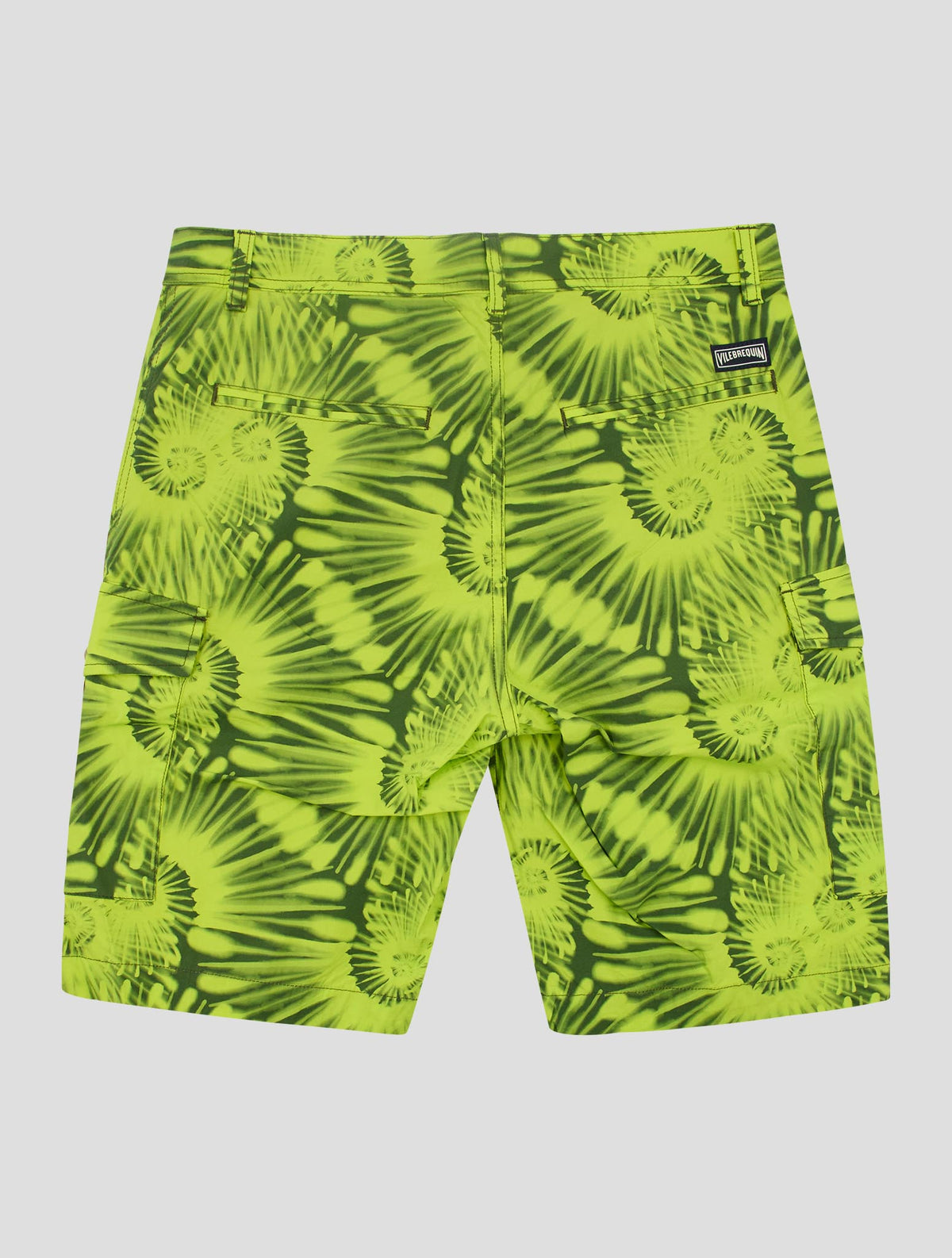 Vilebrequin Green Cotton Ea Cargo Short Pants 3