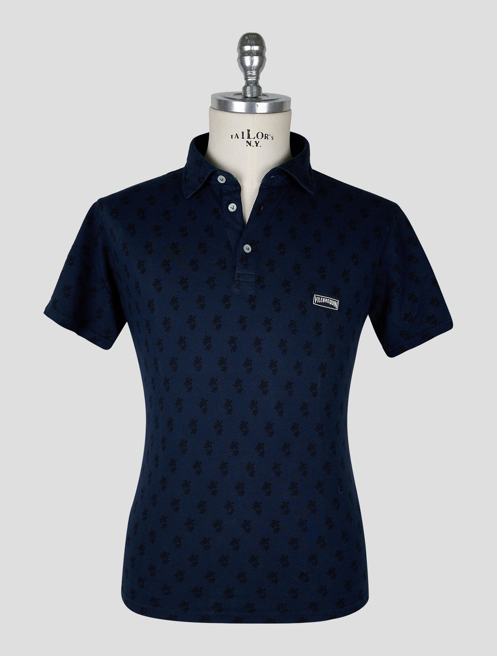 Vilebrequin Blue Cotton Polo 1