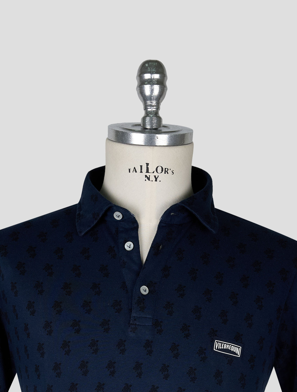 Vilebrequin Blue Cotton Polo 4
