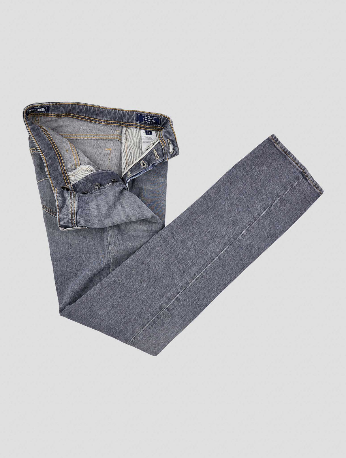 Vilebrequin Gray Cotton Ea Jeans 2