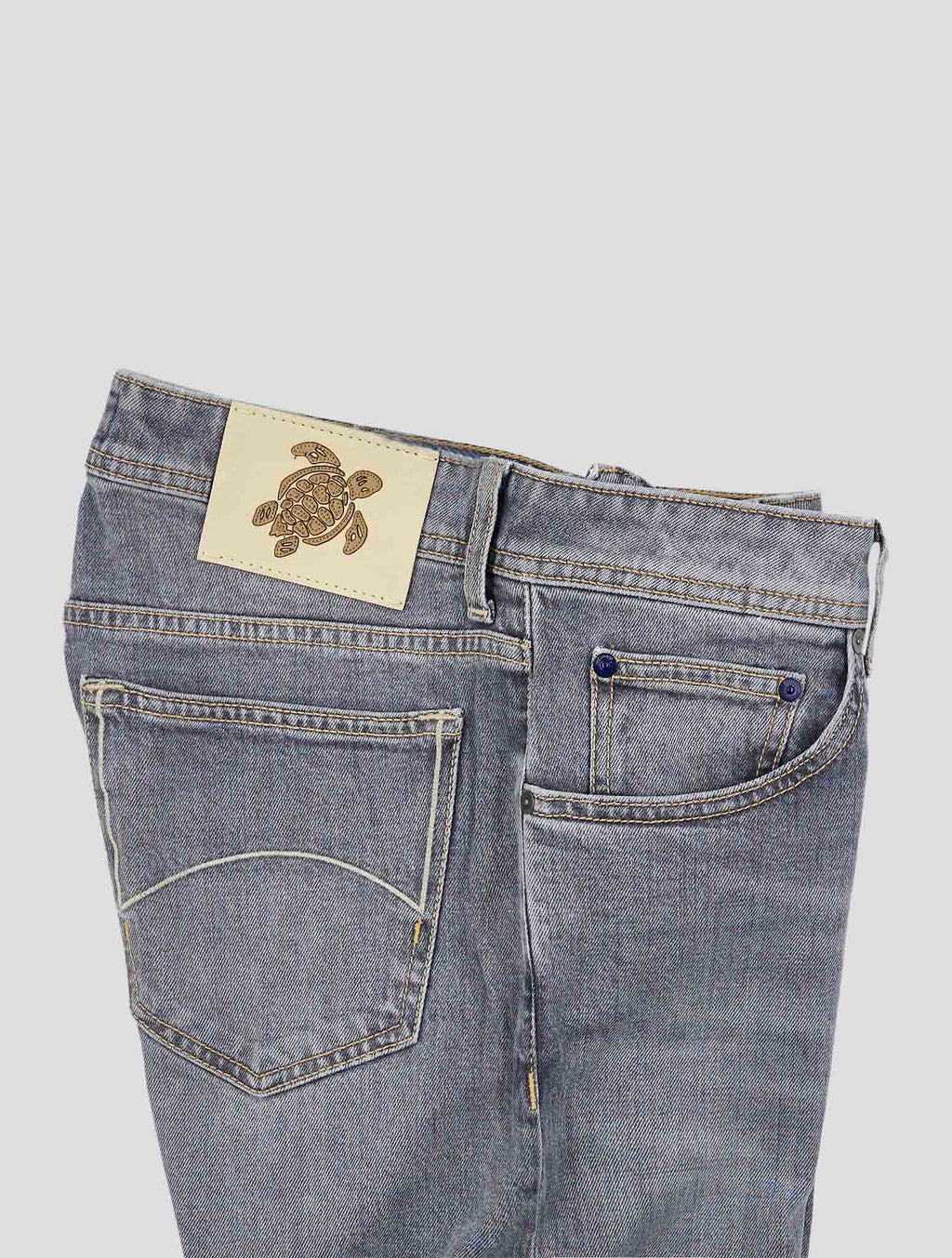 Vilebrequin Gray Cotton Ea Jeans 3