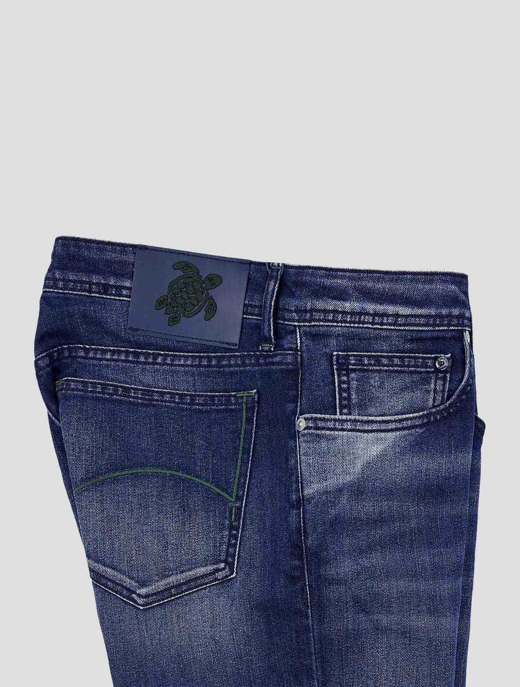 Vilebrequin Dark Blue Cotton Ea Jeans 3