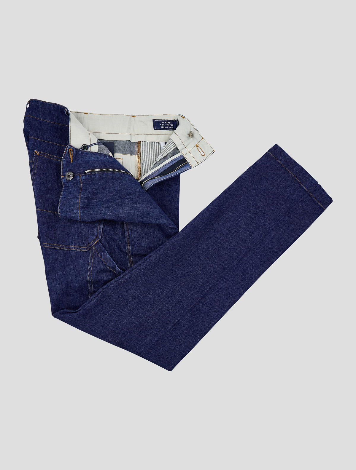 Vilebrequin Dark Blue Cotton Ea Cargo Pants 2