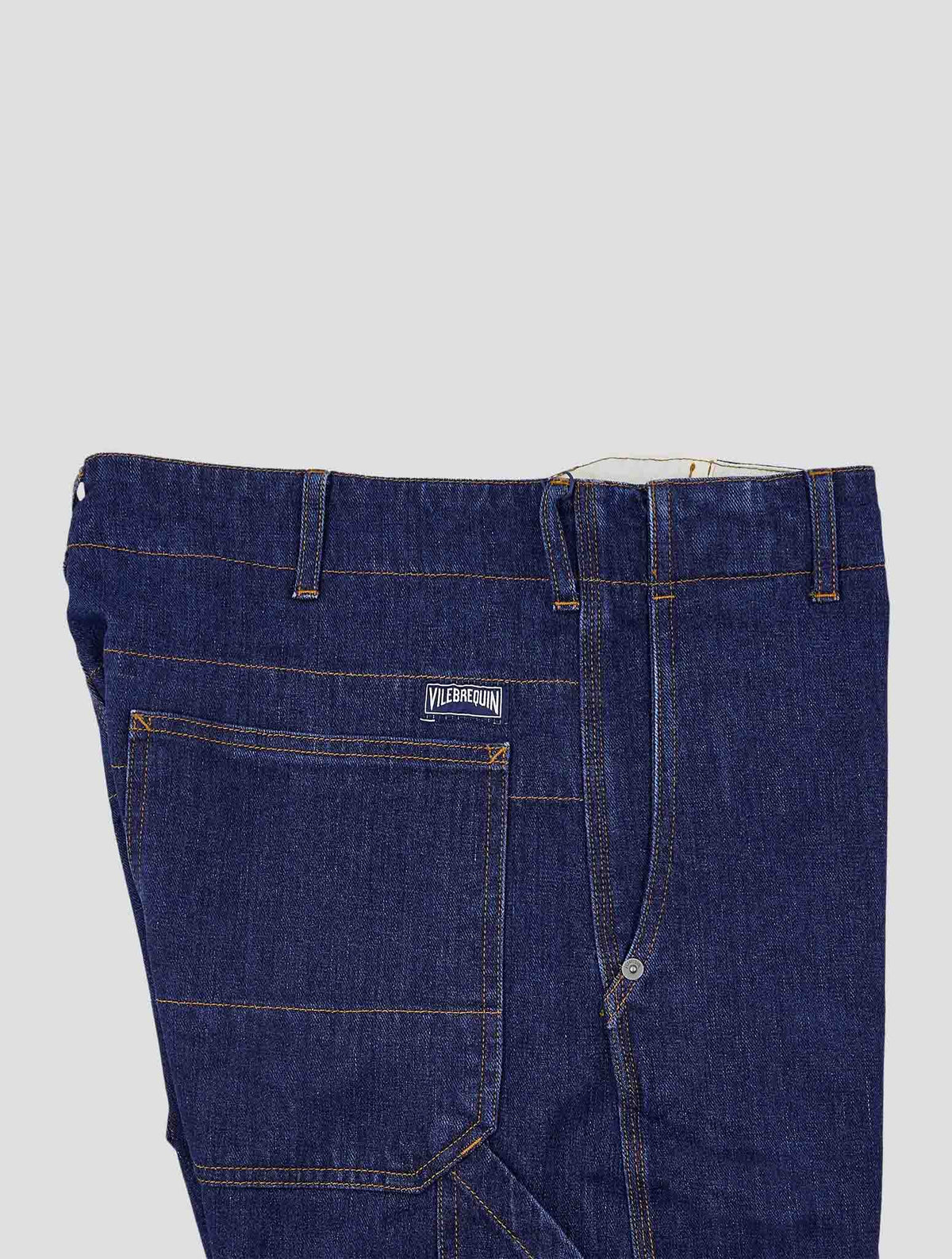 Vilebrequin Dark Blue Cotton Ea Cargo Pants 3