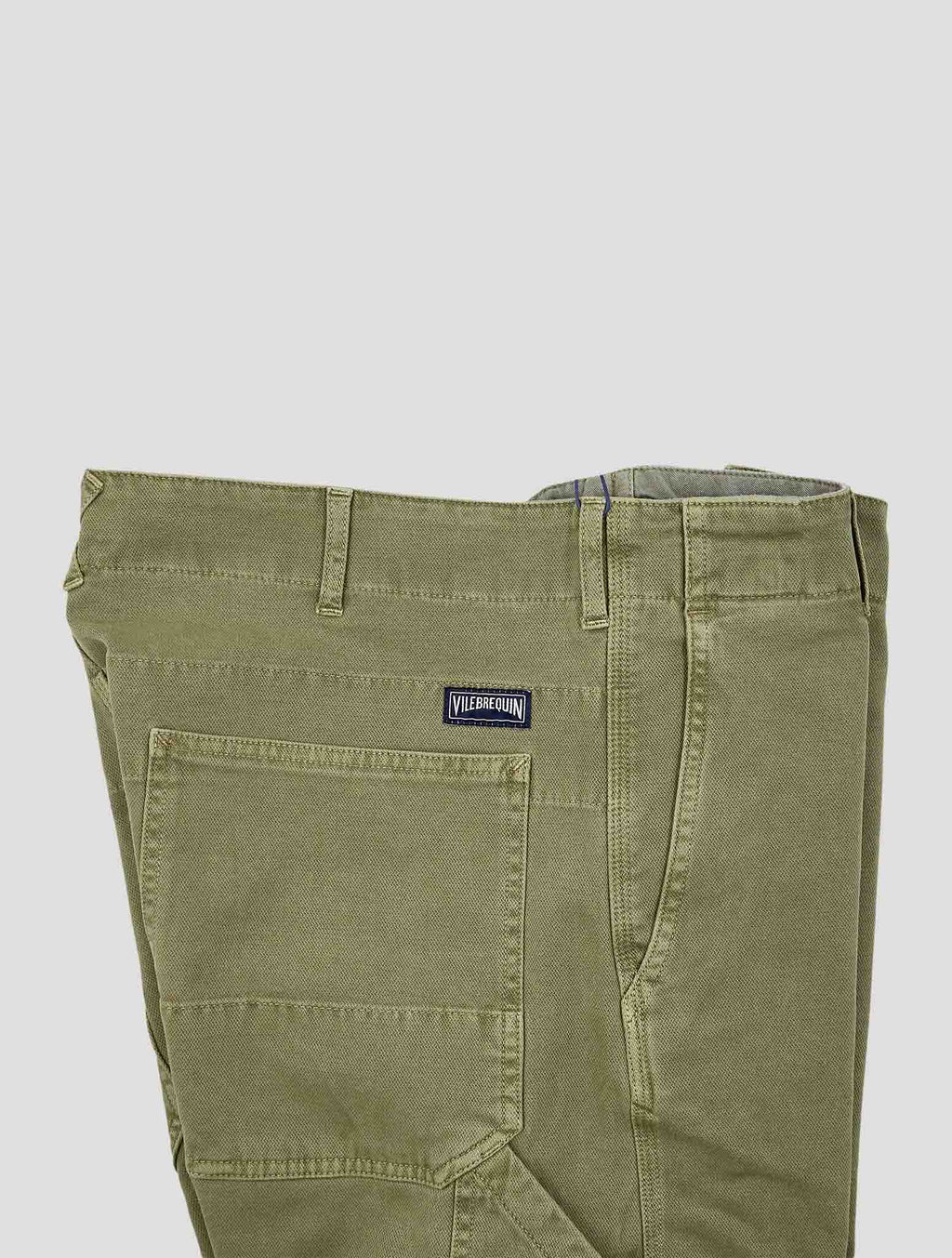 Vilebrequin Green Cotton Ea Cargo Pants 3