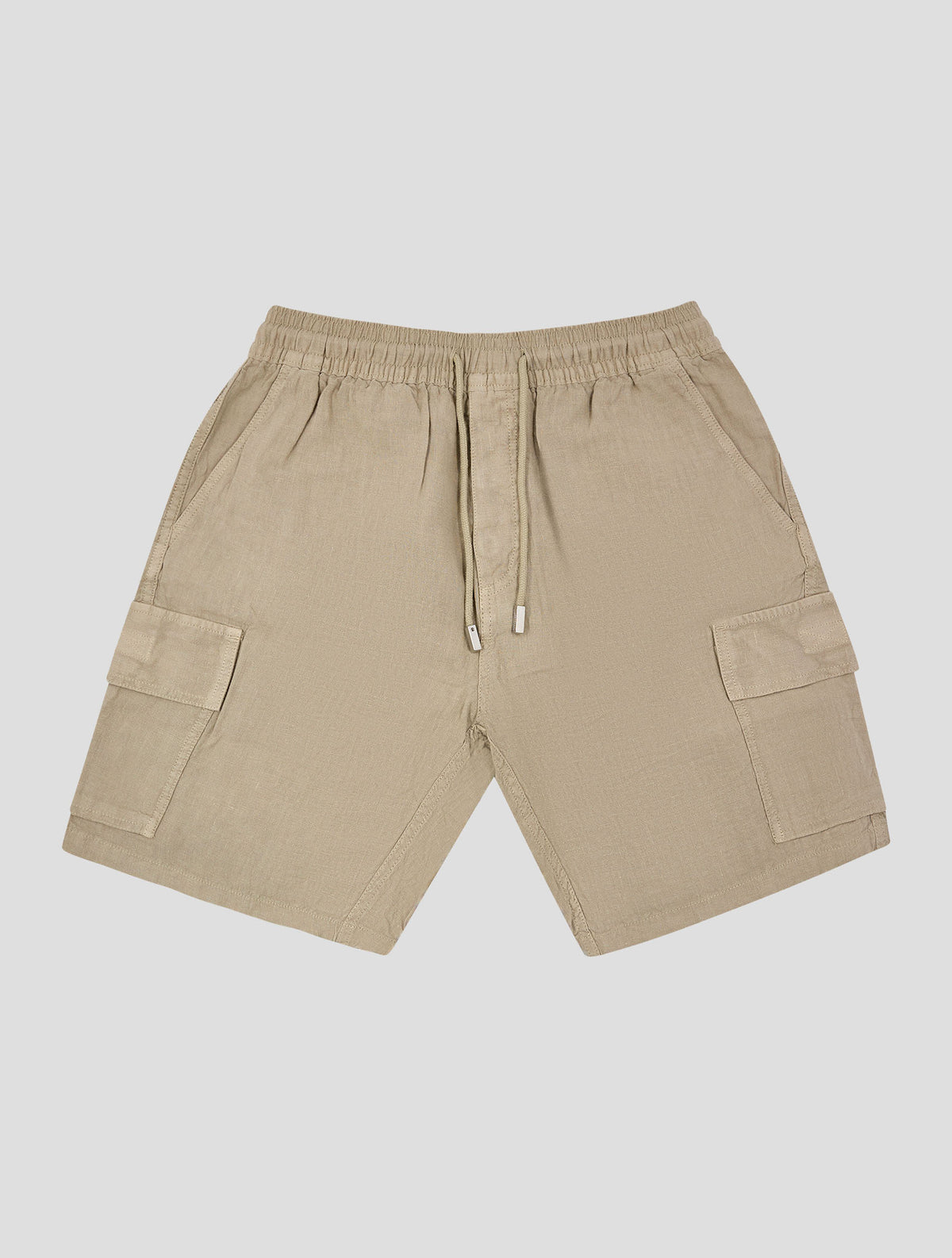 Vilebrequin Beige Linen Cargo Short Pants 1