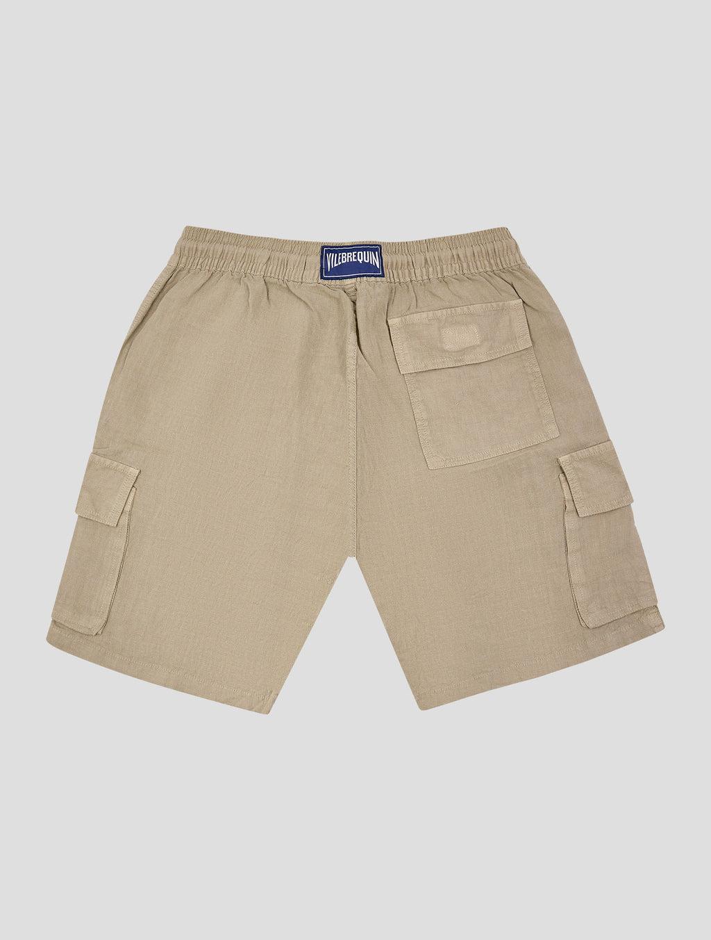 Vilebrequin Beige Linen Cargo Short Pants 2