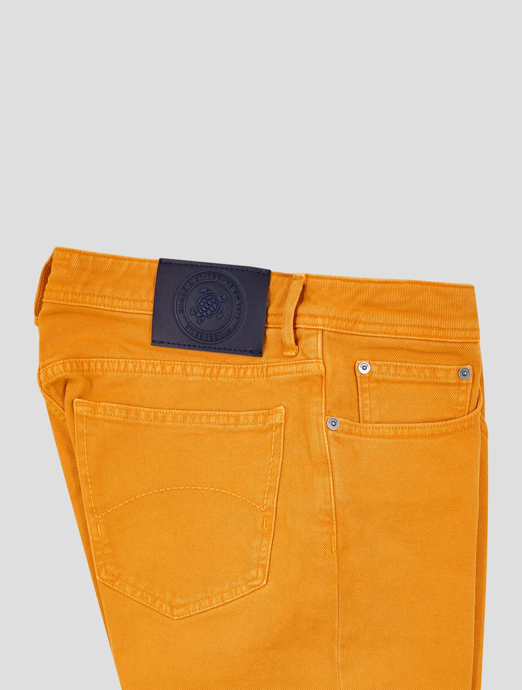 Vilebrequin Orange Cotton Ea Jeans 3