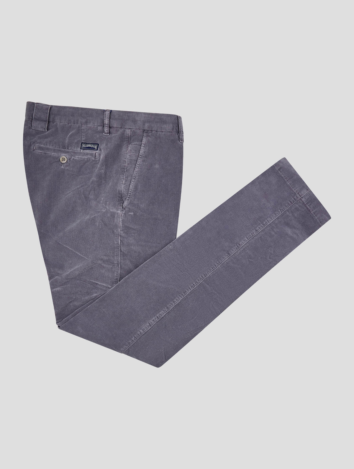 Vilebrequin Gray Cotton Ea Velvet Pants 1