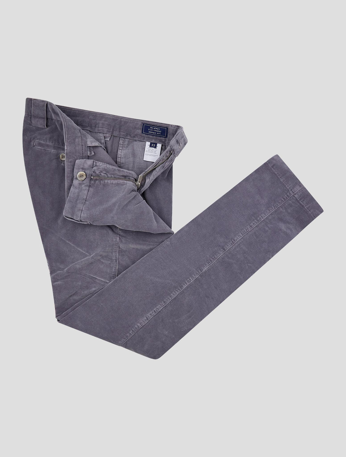 Vilebrequin Gray Cotton Ea Velvet Pants 2