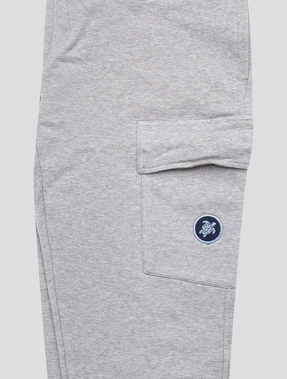 Vilebrequin Gray Cotton Ea Cargo Jogging Pants 4