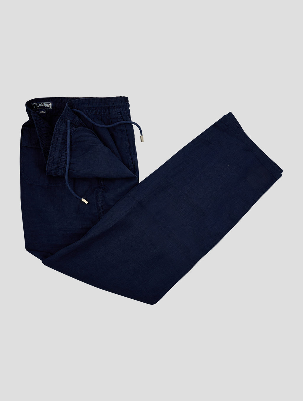 Vilebrequin Dark Blue Linen Pants 2